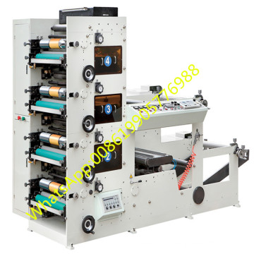 label 4color flexo printing machine